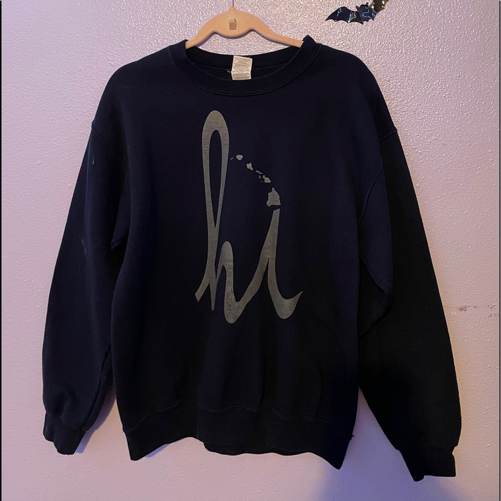 Dark Blue Crewneck Sweater